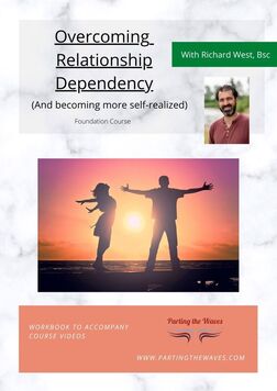 Workbook cover for 'Overcoming Relationship Dependency' online course